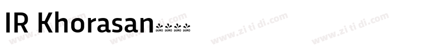 IR Khorasan字体转换